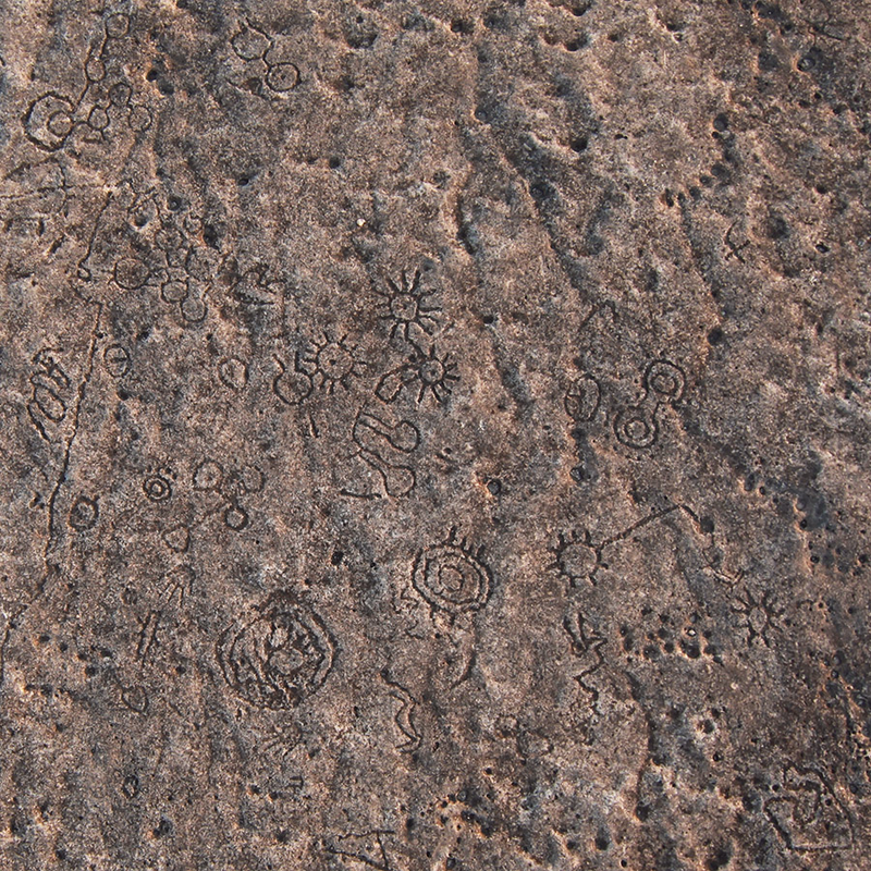 Illustration for article titled 36-Gigapixel Image Captures Ancient Petroglyphs in Texas
